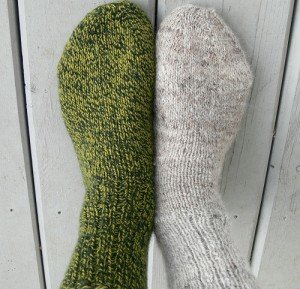 sweet tomato socks, hand knitted socks