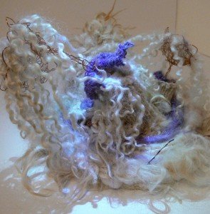 fiber art sculptures