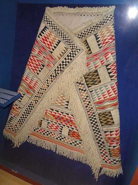 salish weaving cloak