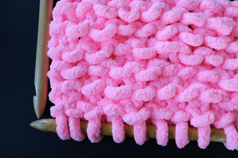 knitting super chunky mega yarn